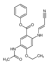 1222172-54-4 phenyl 2-[(2-cyanovinyl)amino]-4-ethoxy-5-acetylamidobenzoate