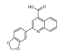 2-(1,3-Benzodioxol-5-yl)quinoline-4-carboxylic acid 174636-86-3