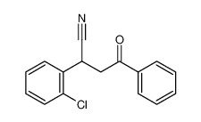 2-(2-chlorophenyl)-4-oxo-4-phenylbutanenitrile