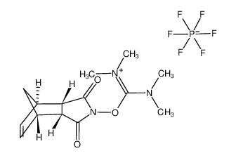 2-(endo-5-norbornene-2,3-dicarboxymido)-1,1,3,3- tetramethyluroniumhexafluorophosphate 208462-94-6