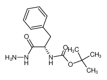 tert-butyl N-(1-hydrazinyl-1-oxo-3-phenylpropan-2-yl)carbamate 30189-48-1