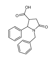 1-BENZYL-5-OXO-2-PHENYL-PYRROLIDINE-3-CARBOXYLIC ACID