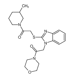 606110-59-2 structure, C21H28N4O3S