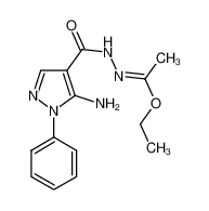 n-[(5-氨基-1-苯基-1H-吡唑-4-基)-羰基]乙烷亚肼酸乙酯