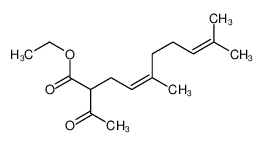 77532-61-7 ethyl 2-acetyl-5,9-dimethyldeca-4,8-dienoate