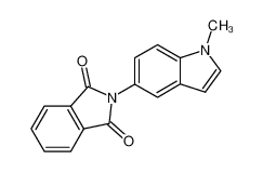 131013-67-7 spectrum, N-(1-methyl-indol-5-yl)-phthalimide