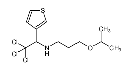 105325-81-3 structure, C12H18Cl3NOS