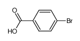 586-76-5 spectrum, 4-bromobenzoic acid