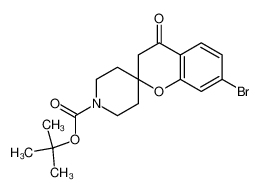 N-Boc-7-溴-4-氧代-3,4-二氢-1H-螺[色烯-2,4-哌啶]