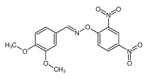 13181-13-0 3.4-dimethoxy-benzaldehyde-[O-(2.4-dinitro-phenyl)-syn-oxime ]