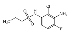 Ν-(2-chloro-3-amino-4-fluorophenyl)-1-propyl sulfonamide