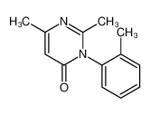 2722-66-9 2,6-dimethyl-3-(2-methylphenyl)pyrimidin-4-one