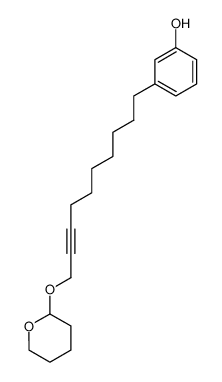 51110-39-5 3-[10-(Tetrahydro-pyran-2-yloxy)-dec-8-ynyl]-phenol