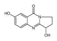 (3S)-3,7-dihydroxy-2,3-dihydro-1H-pyrrolo[2,1-b]quinazolin-9-one 84847-50-7