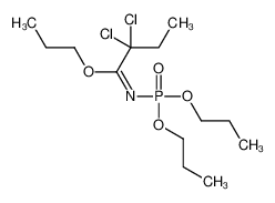 19784-35-1 structure, C13H26Cl2NO4P