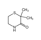 2,2-dimethylthiomorpholin-3-one 50847-92-2