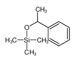 14856-75-8 spectrum, trimethyl(1-phenylethoxy)silane