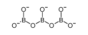 14100-65-3 structure, B3O7-----
