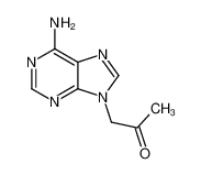 1-(6-aminopurin-9-yl)propan-2-one 105970-02-3