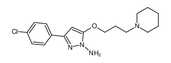 80370-48-5 structure, C17H23ClN4O