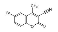 6-Bromo-3-cyano-4-methylcoumarin 56394-22-0