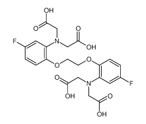 2-[2-[2-[2-[bis(carboxymethyl)amino]-4-fluorophenoxy]ethoxy]-N-(carboxymethyl)-5-fluoroanilino]acetic acid 85233-21-2