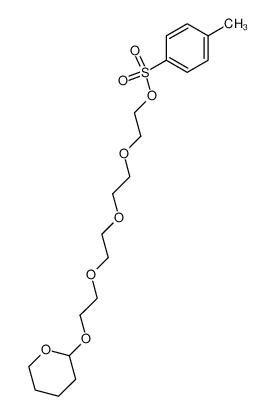 2-(2-(2-(2-((tetrahydro-2H-pyran-2-yl)oxy)ethoxy)ethoxy)ethoxy)ethyl 4-methylbenzenesulfonate 86259-89-4