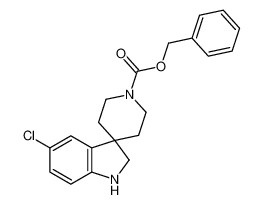 benzyl 5-chlorospiro[1,2-dihydroindole-3,4'-piperidine]-1'-carboxylate 1041704-16-8