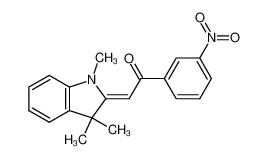 113639-16-0 spectrum, 1-(3-nitrophenyl)-2-(1,3,3-trimethylindolin-2-ylidene)ethan-1-one