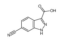 6-氰基-1H-吲唑-3-羧酸