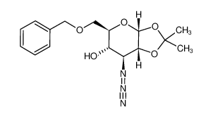 277317-15-4 3-azido-6-O-benzyl-3-deoxy-1,2-O-isopropylidene-α-D-glucopyranose