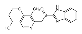 3-[[2-[(1H-苯并咪唑-2-亚磺酰基)甲基]-3-甲基-4-吡啶]氧基]-1-丙醇