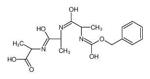 13585-98-3 spectrum, (2S)-2-[[(2S)-2-[[(2S)-2-(phenylmethoxycarbonylamino)propanoyl]amino]propanoyl]amino]propanoic acid