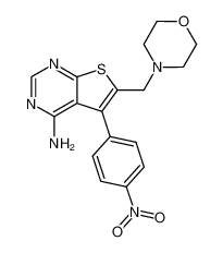 866584-50-1 structure, C17H17N5O3S