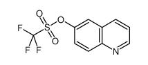 quinolin-6-yl trifluoromethanesulfonate 173089-80-0