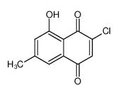 62993-89-9 spectrum, 2-chloro-8-hydroxy-6-methyl-1,4-naphthoquinone