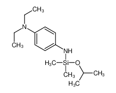 1-N-[dimethyl(propan-2-yloxy)silyl]-4-N,4-N-diethylbenzene-1,4-diamine 86936-19-8