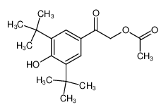 28441-16-9 spectrum, (3,5-di-tert-butyl-4-hydroxyphenyl)-2-oxoethyl acetate