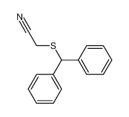 63547-26-2 2-benzhydrylsulfanylacetonitrile