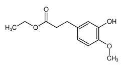 84428-16-0 spectrum, ethyl 3-(3'-hydroxy-4'-methoxyphenyl)propanoate