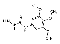 4-(3,4,5-Trimethoxyphenyl)-3-thiosemicarbazide 206762-46-1