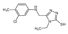 333313-76-1 structure, C12H15ClN4S