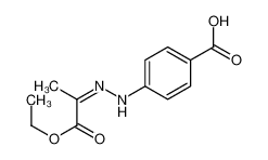 (Z)-4-(2-(1-乙氧基-1-氧代丙-2-亚基)肼基)苯甲酸