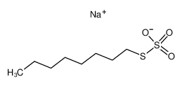 27970-36-1 spectrum, thiosulfuric acid S-octyl ester, sodium-salt