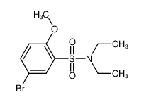 5-Bromo-N,N-diethyl-2-methoxybenzenesulfonamide 428471-30-1