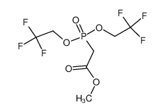 Methyl 2-(bis(2,2,2-trifluoroethoxy)phosphoryl)acetate 88738-78-7