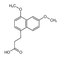 22442-52-0 spectrum, 3-(4',6'-dimethoxynaphthalen-1'-yl)propanoic acid