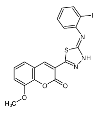 6629-00-1 structure, C18H12IN3O3S