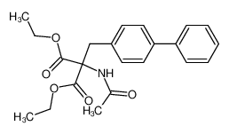 63024-21-5 2-acetylamino-2-biphenyl-4-ylmethylmalonic acid diethyl ester