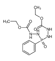 ethyl N-[[(2-ethoxycarbonylhydrazinyl)-phenylphosphoryl]amino]carbamate 54529-71-4